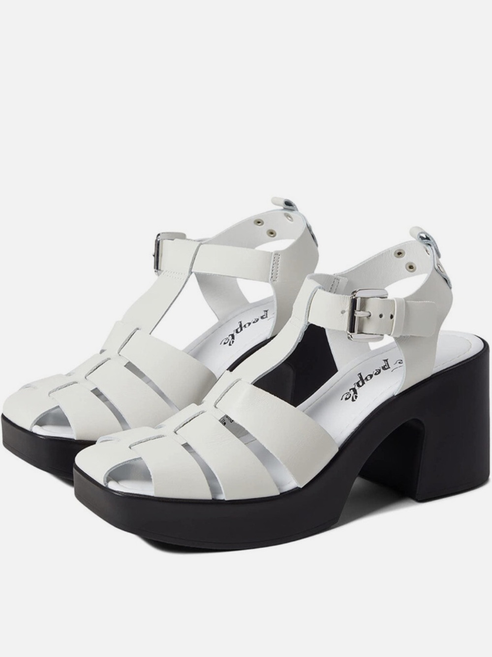 Free People Pacific Platform Fishermen Heel Sandals